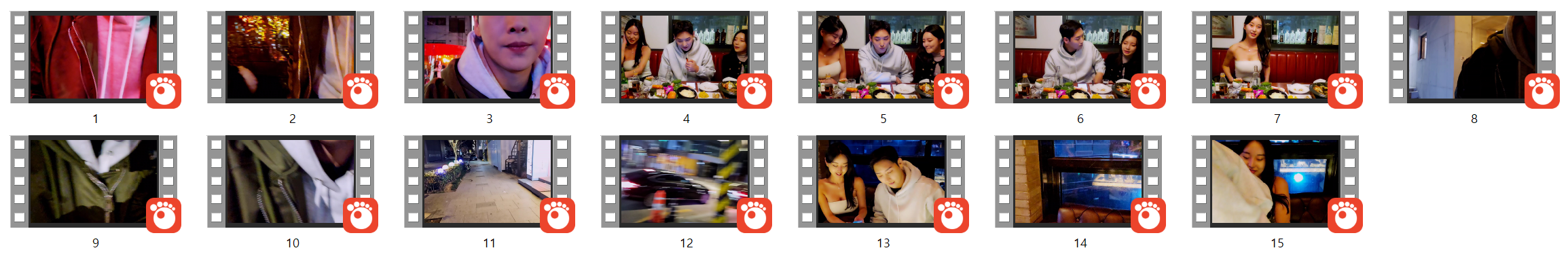 [야킹] 존예녀 2명 섭외_흰탑녀 얼굴지림 15v/6.3기가 미리보기 9