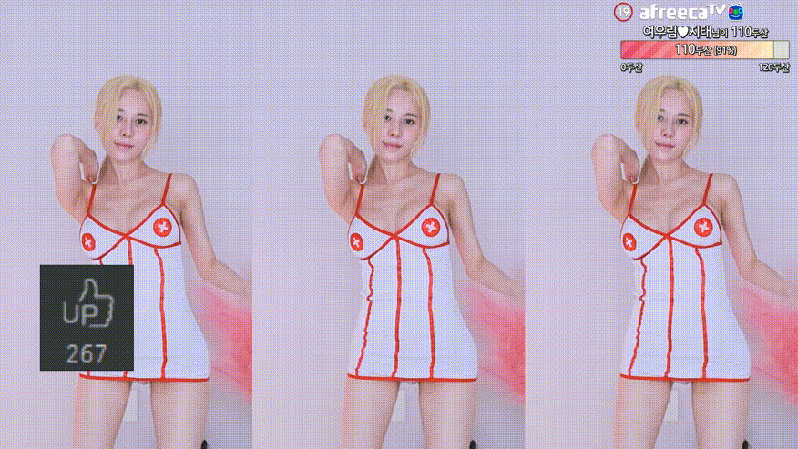 babyrimi_아프리카 간호사 코스프레 댄스리액션 4V 미리보기 6