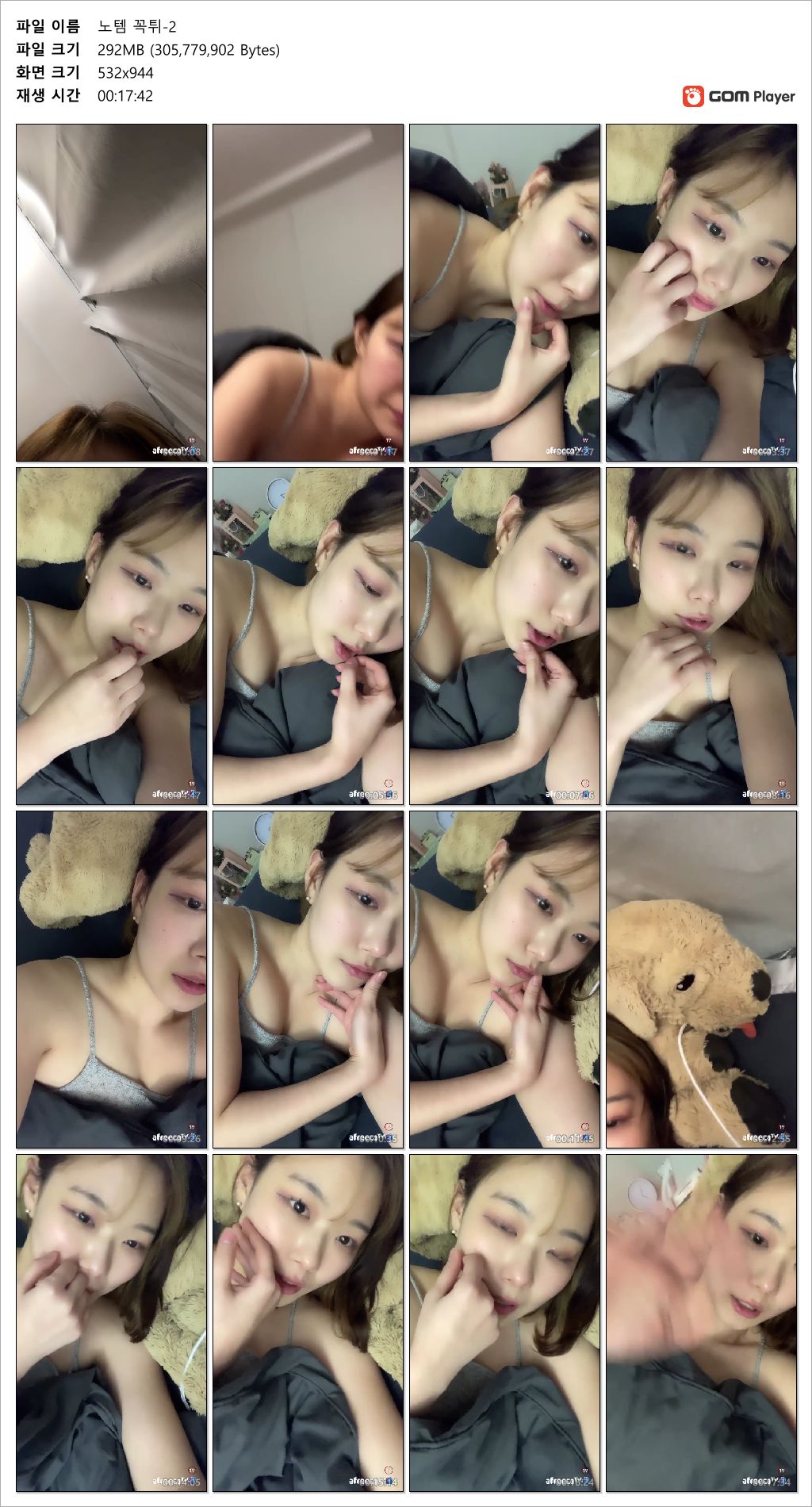 아프리카 나락_개인방송 4v [비키니.꼭툭튀] 미리보기 11