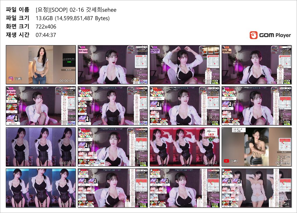 숲 요즘 대세~갓세희 ★_2025.02.16 [풀버젼] 13.5기가 미리보기 6