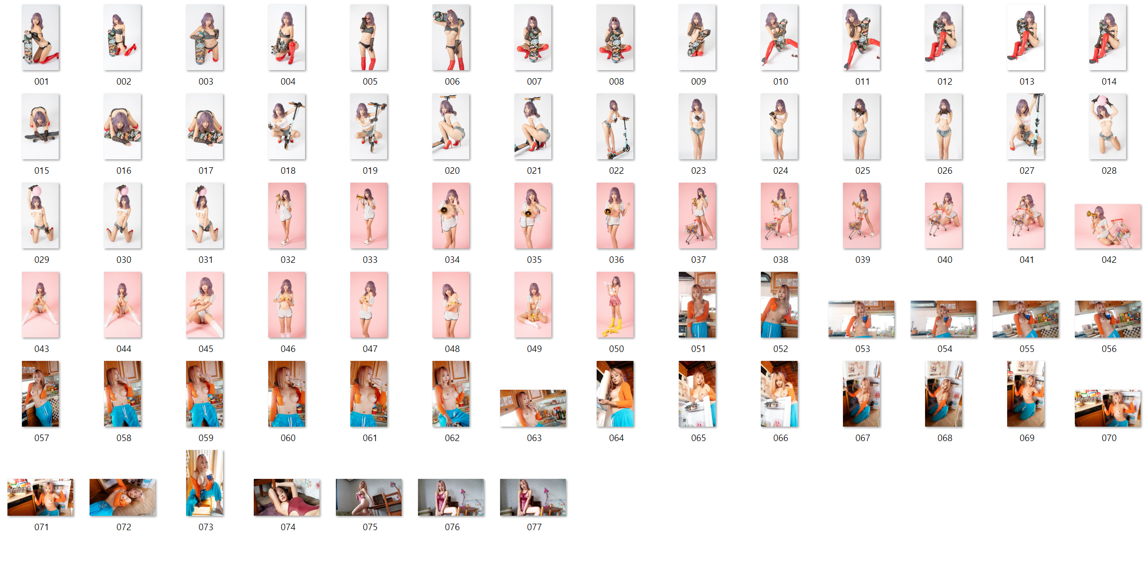 신작화보 ✨ HANURU_X-Sexy Photobook 미리보기 7