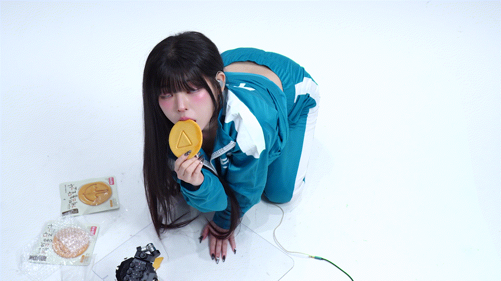 유디 ASMR 신작_달고나 오징어게임 미리보기 2