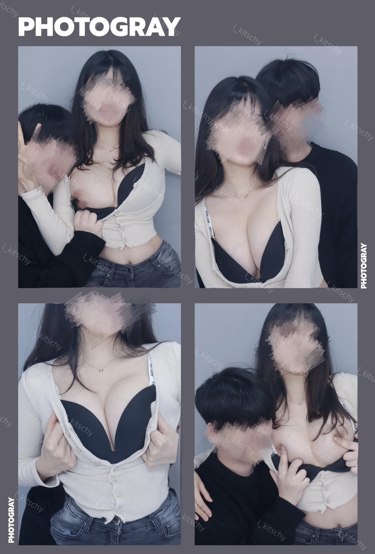 신작 ✨Pding 키치_33_번화가 창문열고 돌림빵 다하는 22살 E컵녀 + 트위터 미리보기 11