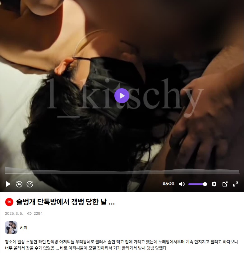 신작 ✨Pding 키치 1편~7편 7V 미리보기 9