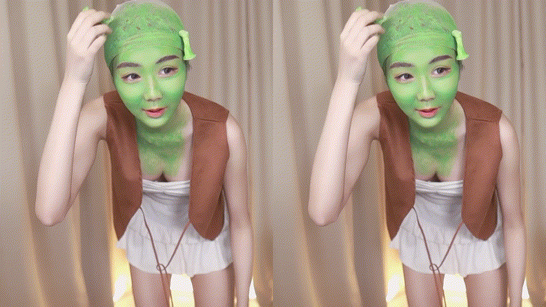 서봄_슈렉벌칙분장 25.04.21 꼭지노출 미리보기 3