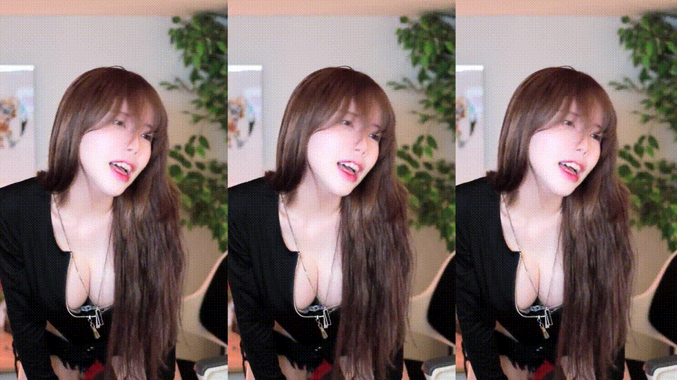 팬더 마음잉_의상 좋은날 ★ 쩍벌하고 담배피는 BEST 리액션 미리보기 6