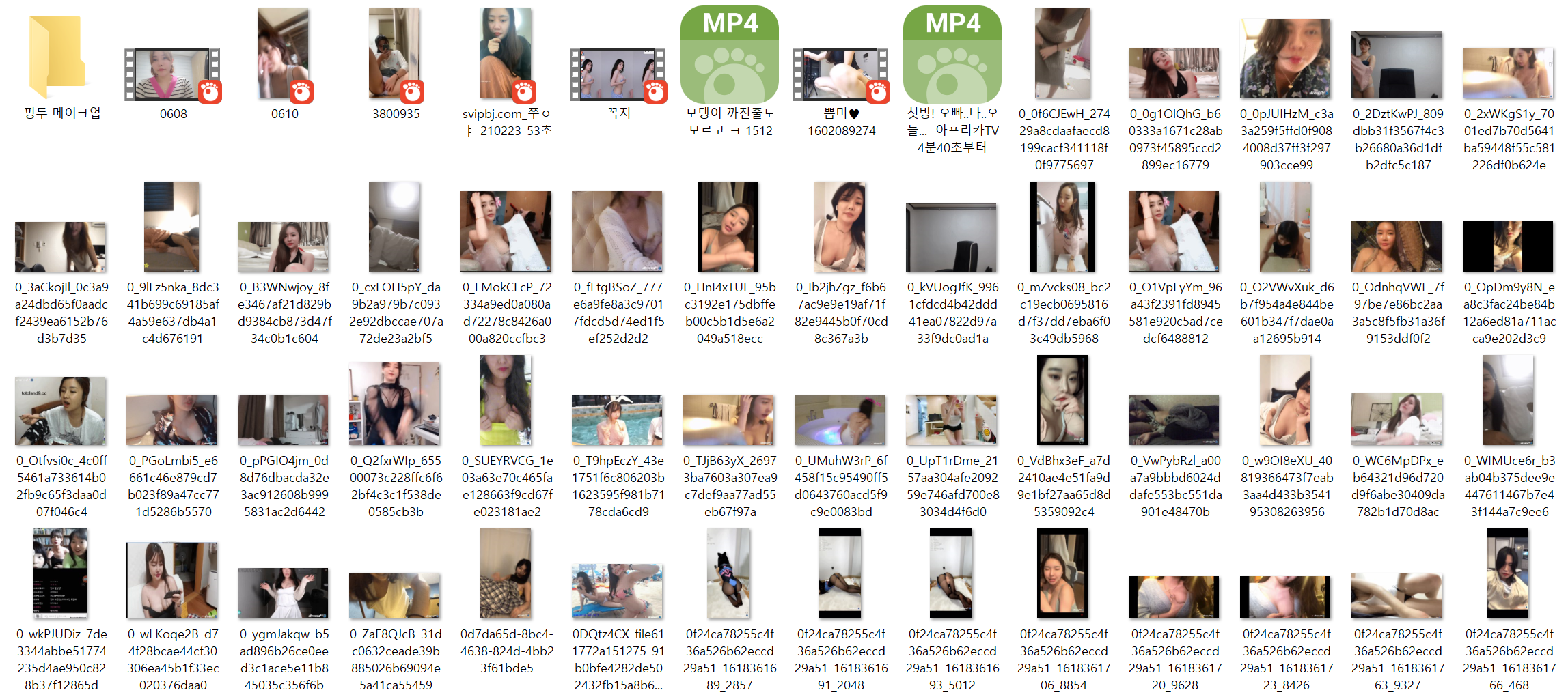 아프리카 노출모음 [영상/노출짤모음] 미리보기 6