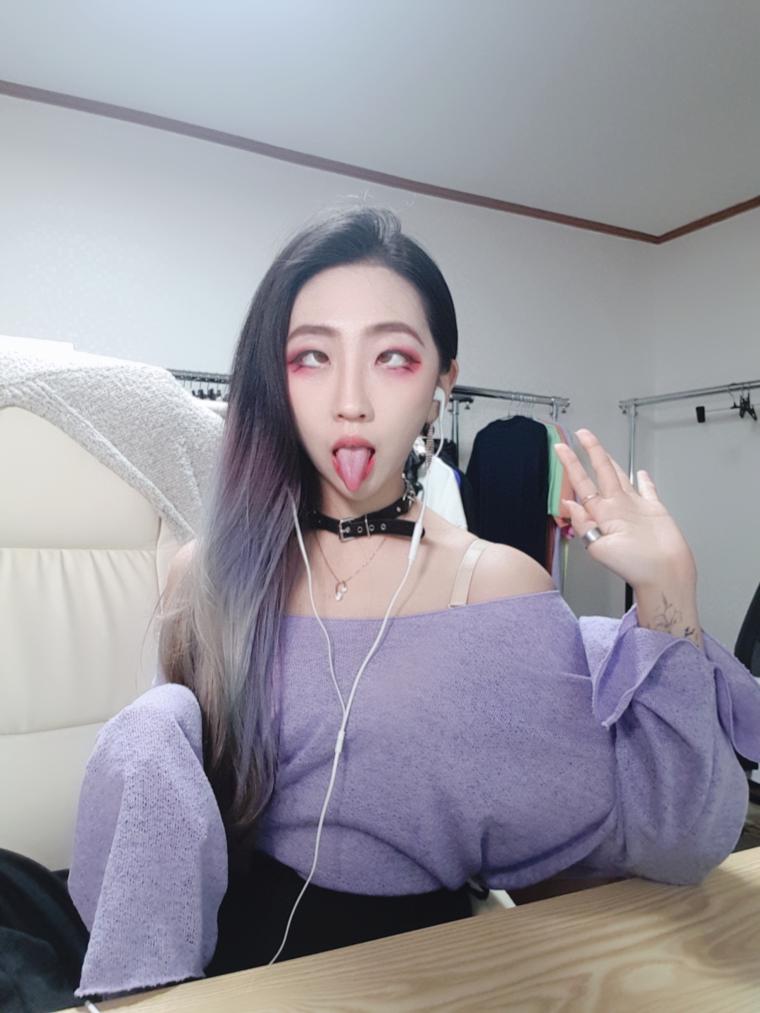 비고라이브_예서나라 [아헤가오 여신] 미리보기 8