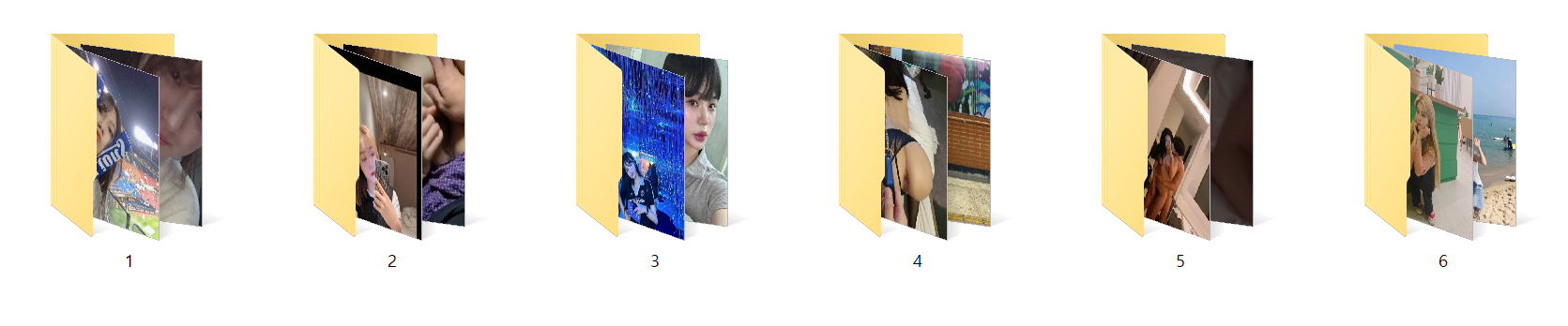 [링크수정] 직찍자료+ 얼공녀 6개폴더 모음 미리보기 35