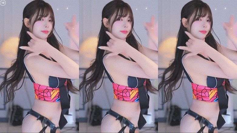 혜밍_25.06.05 오늘자_귀칼코스프레 댄스리액션 미리보기 4