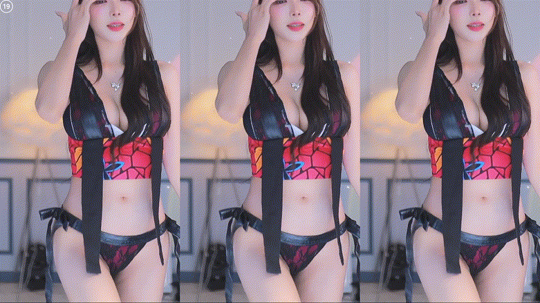 혜밍_25.06.05 오늘자_귀칼코스프레 댄스리액션 미리보기 5