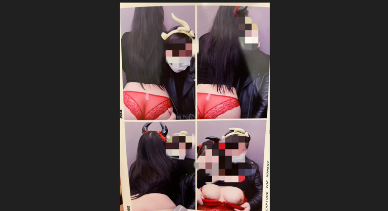 인생네컷,하루필름 노출녀 모음