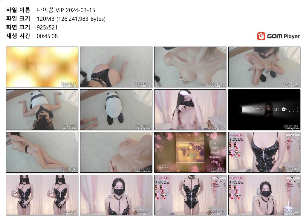 BJ 나이쁨 VIP 미리보기 8