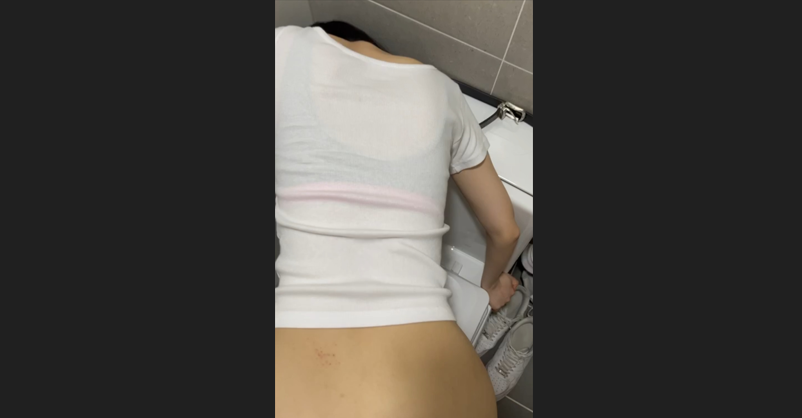 화장실 뒤치기녀 풀팩 3V