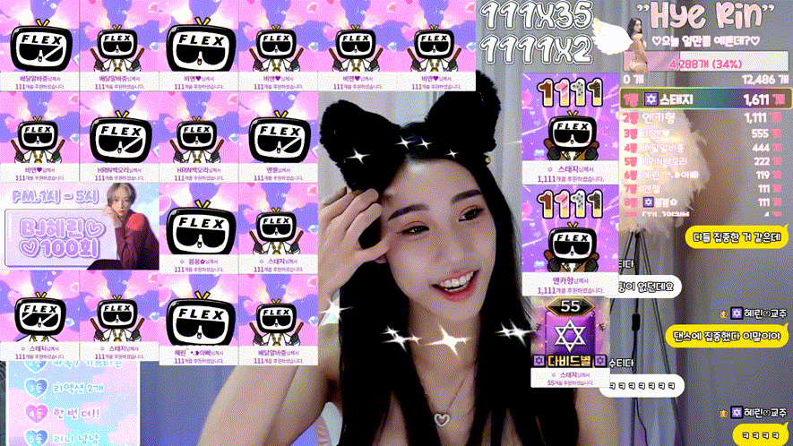 BJ혜린_호야합방 [함몰유두 물빨팬방]+개인방송 2V 미리보기 12