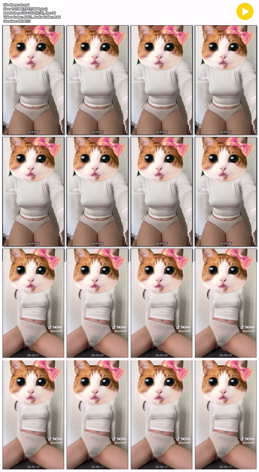 신작 ✨틱톡 서니_(ssunnnii9) 틱톡영상+✅트위터 라방 [25.06.23] 추가 미리보기 19