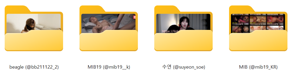 Beagle.MIB.수연_오늘자★까지 풀팩모음_4개폴더.455개파일 미리보기 44