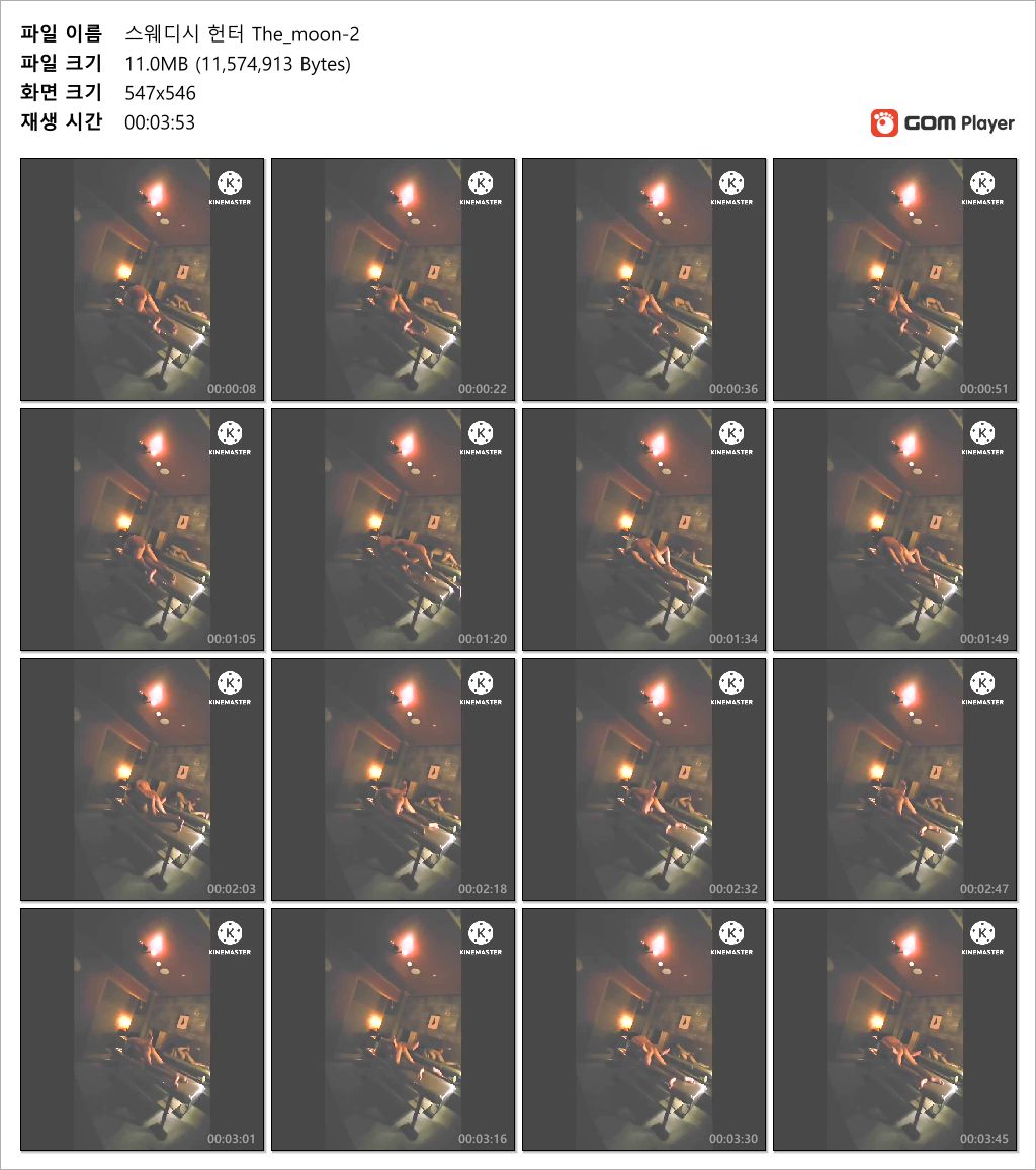 ★스웨디시헌터 The moon 예고편+풀버젼 [헉 오빠 안 돼... 응? 안 돼] 2V★ 미리보기 13