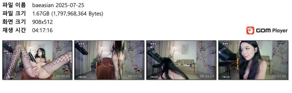 [스트립쳇] baeasian 25.07.25 방금자_폭포급분수 티켓방 미리보기 7