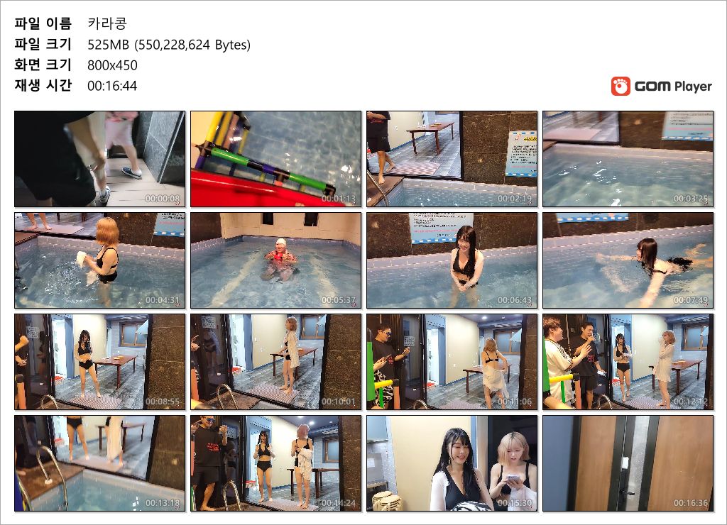 카라콩_풀빌라 비키니파티 2명 미리보기 8