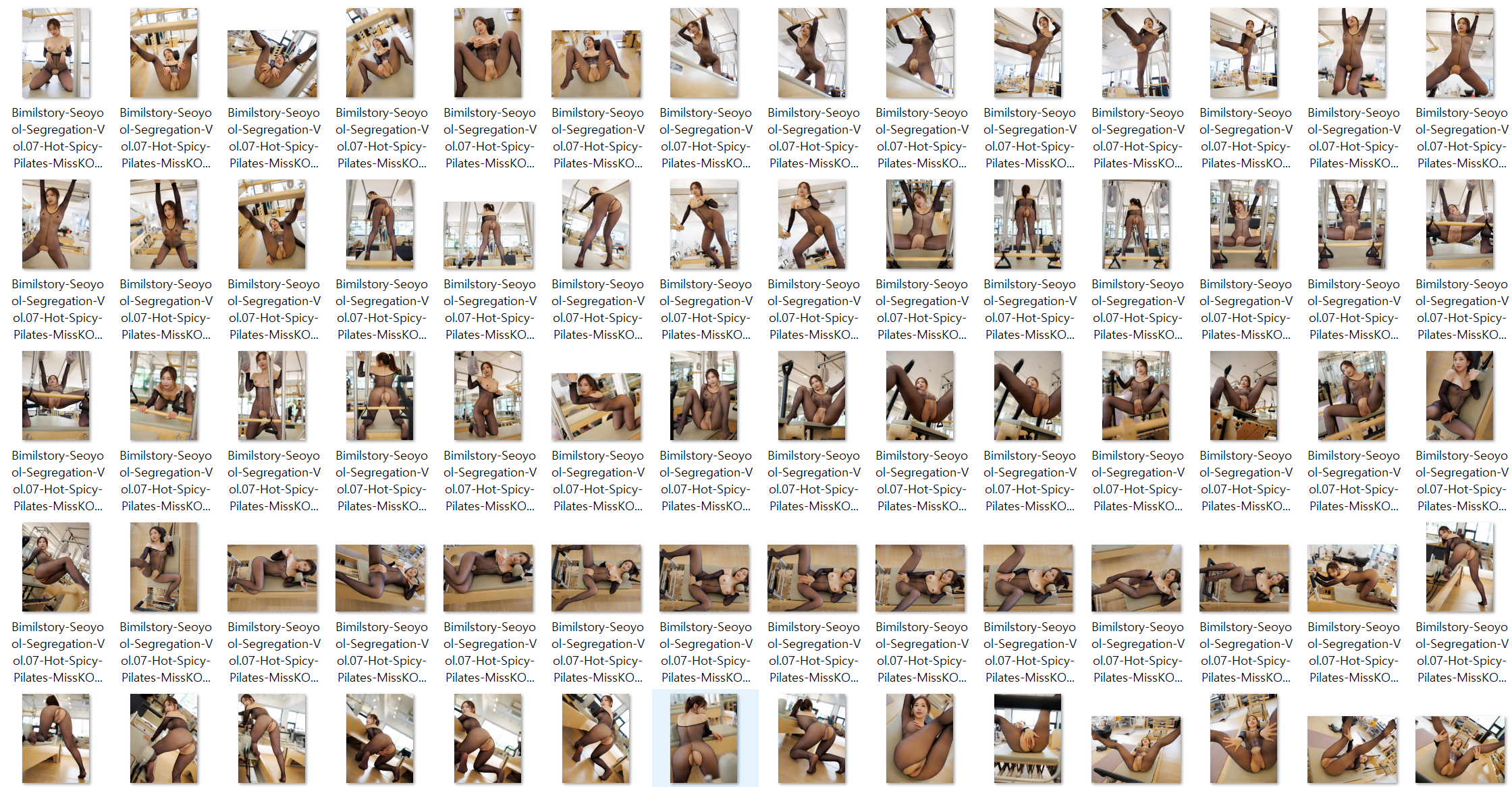 신작화보 ✨ [Bimilstory] Seoyool- Vol.07 Hot & Spicy Pilates 미리보기 17