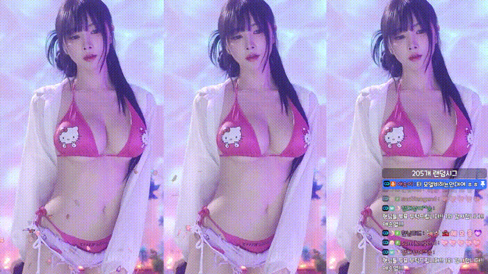 애순이_25.07.07 비키니 방송 리액션 3V 미리보기 2