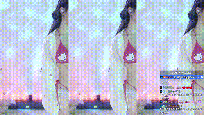 애순이_25.07.07 비키니 방송 리액션 3V 미리보기 3