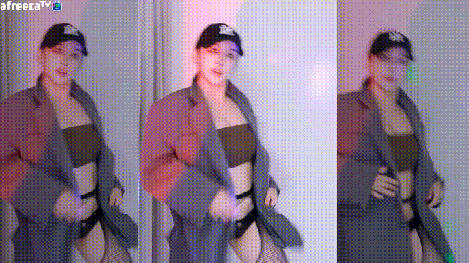 아프bj 바비지니+모찌 댄스컷 미리보기 1