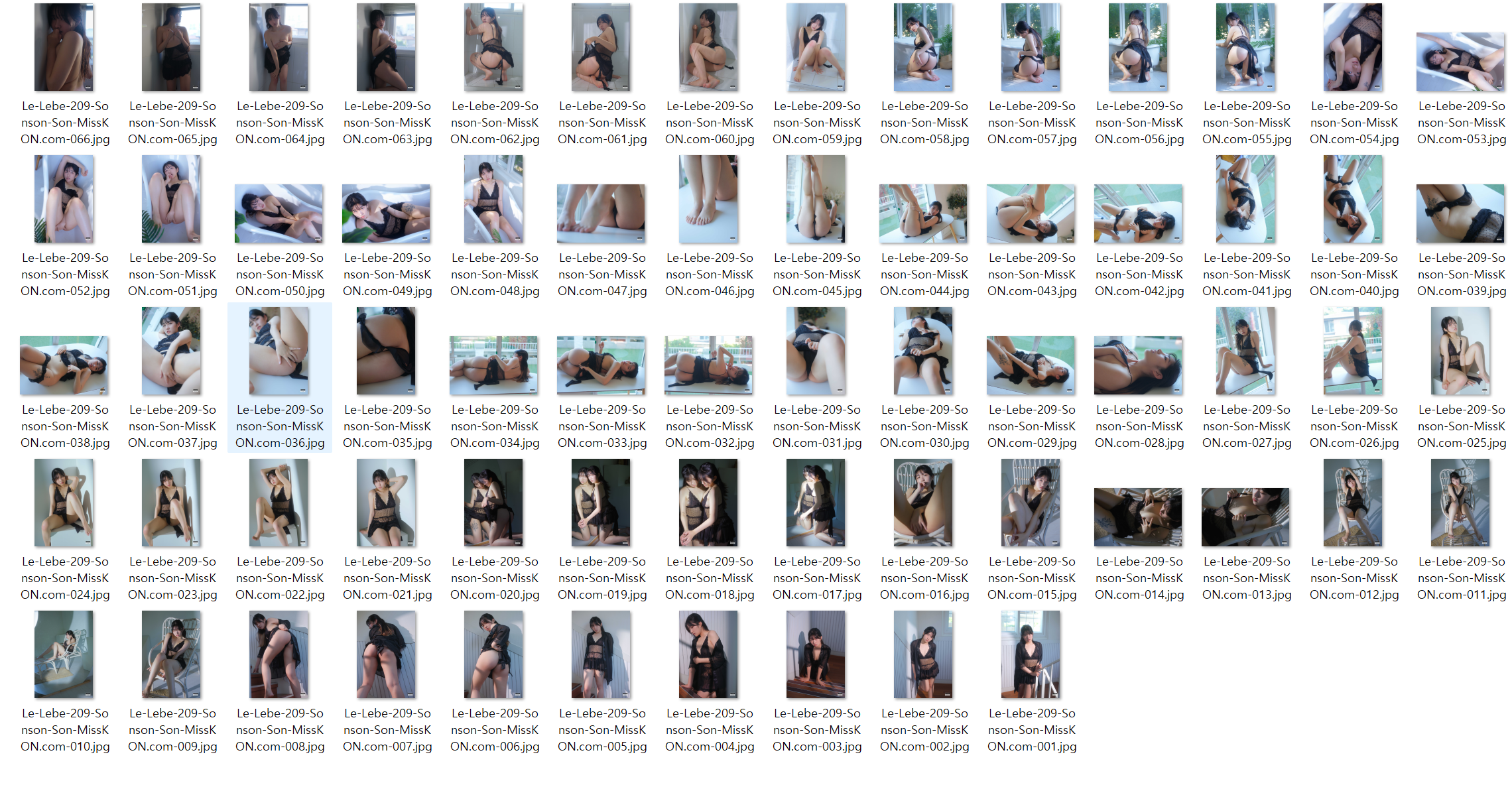 신작화보 ✨ [LE] LEBE-209 Sonson (손손) 미리보기 8