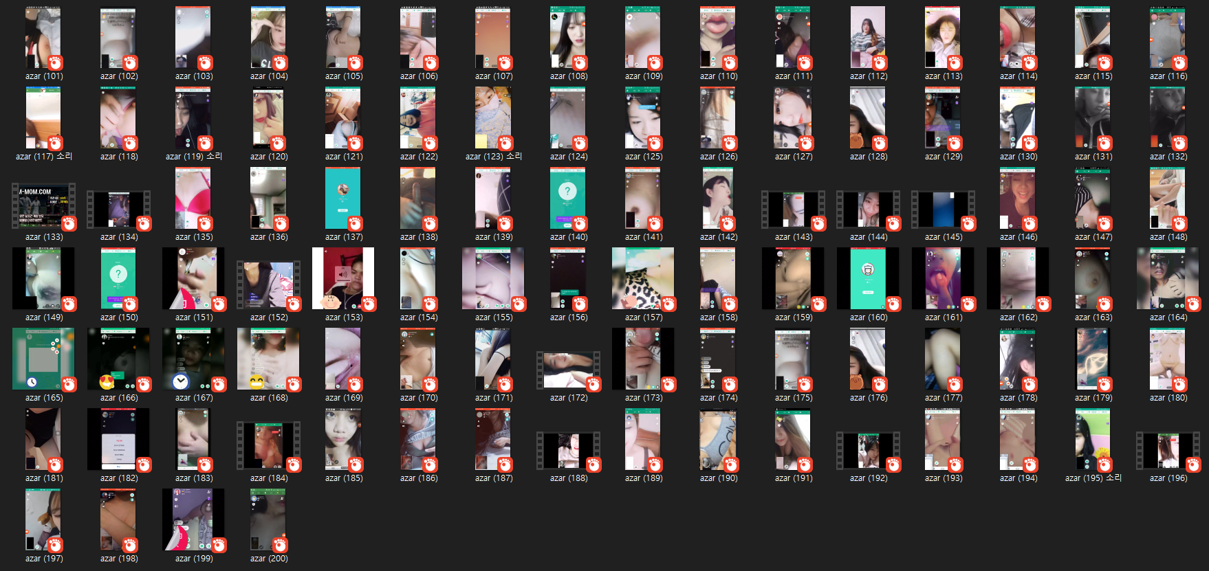 Azar 모음집 101 ~ 200