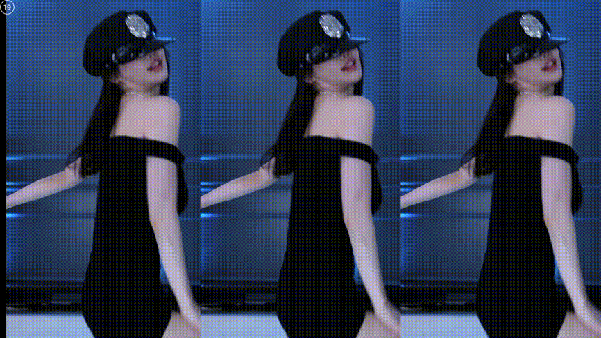 과즙세연_25.07.14 블랙원피스 댄스리액션 미리보기 2