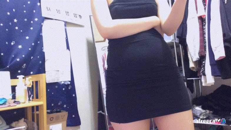 아프리카_단발녀 춤추다 필받고 옷내리고 댄스 미리보기 3