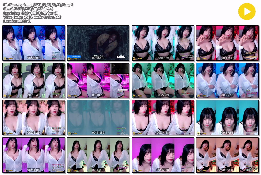 요캉_다시보기 ☆ 짠첨젖 육덕거유 4V_8G 모음 미리보기 4