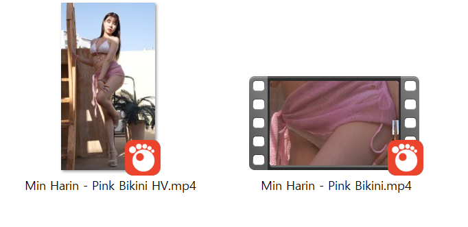 신작✨【검로드】 민하린_Pink Bikini HV 2V [부위확대] 미리보기 8