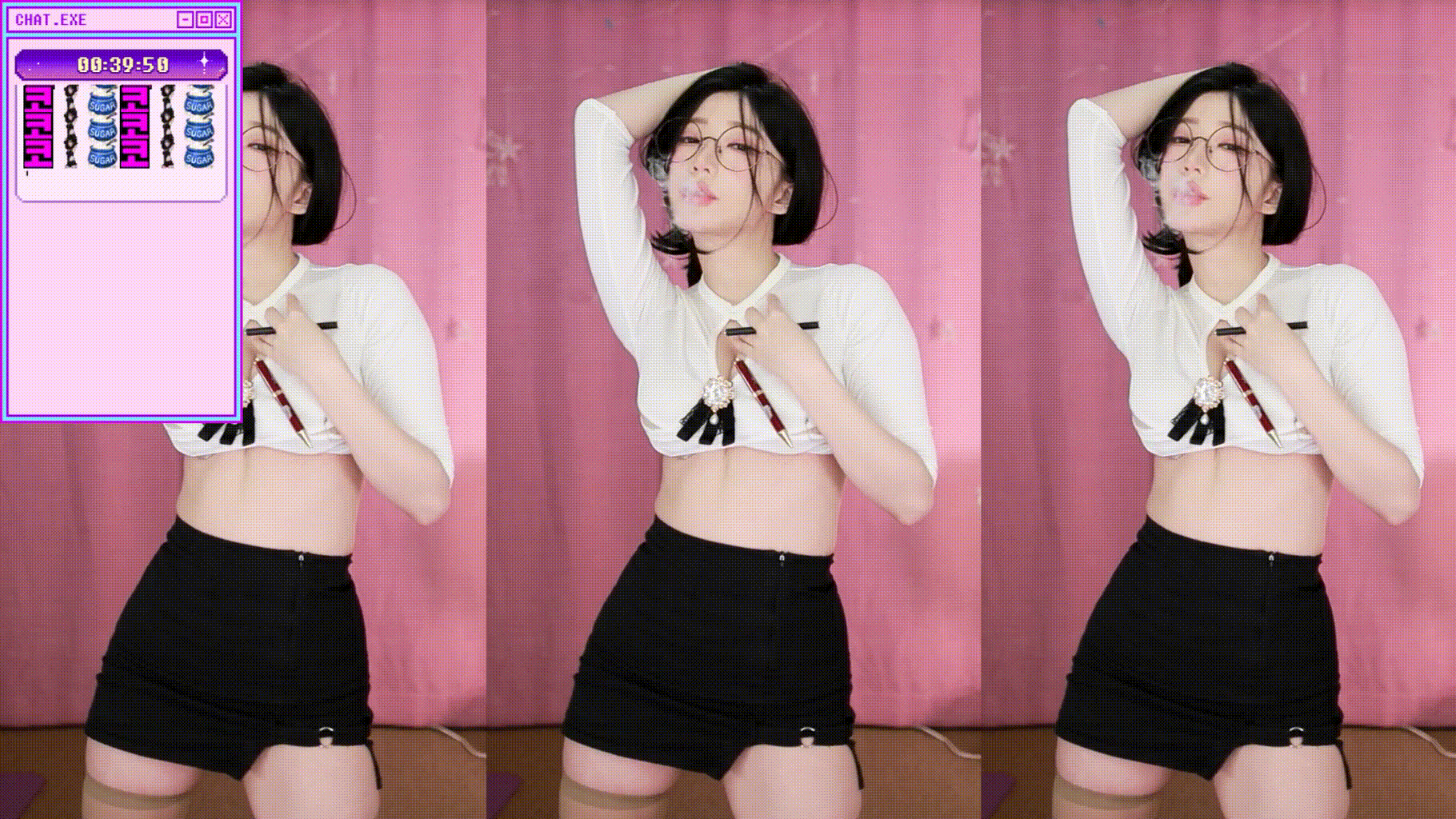 아이돌 QWER 마젠타 ★ 전자담배피며 방송 미리보기 10