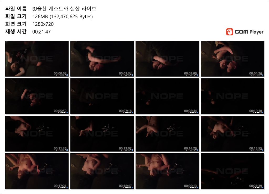 BJ솔찬_게스트와 실제삽입[섹스] 라이브 미리보기 6