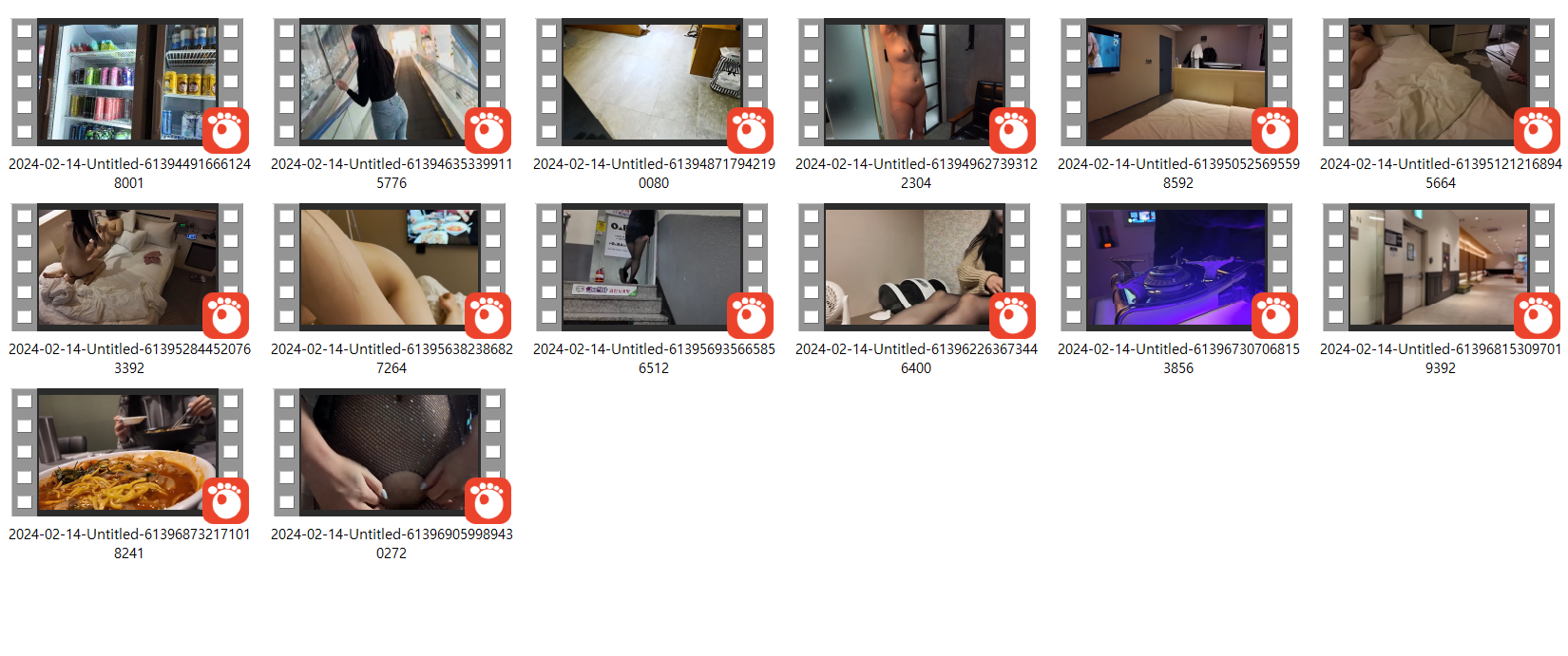 꿀지 모음팩 14.9G [야노/카섹/모텔등등] 미리보기 16