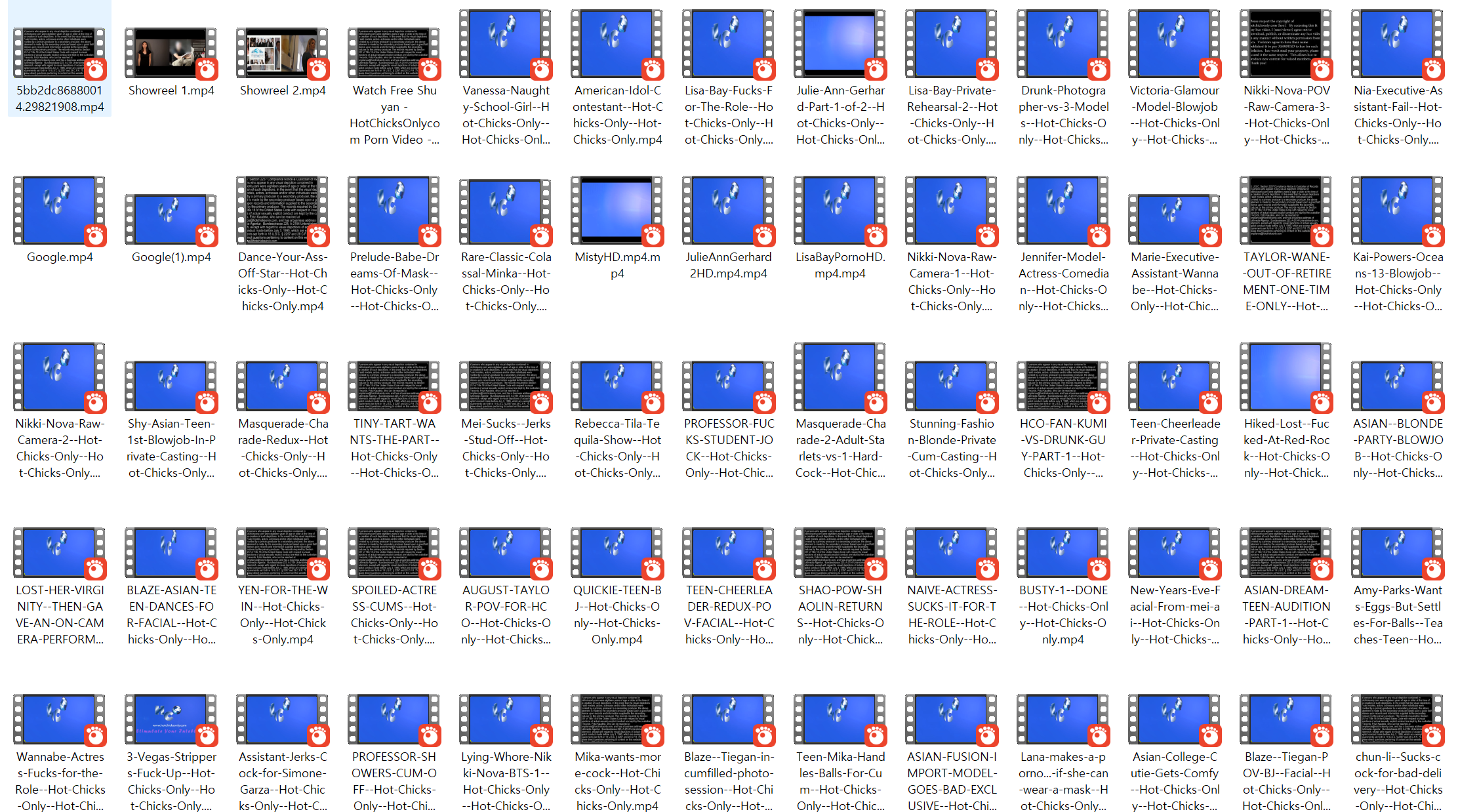 HCO [무명배우 갑질로 따먹는 시리즈] 비공개 오디션 유출모음 70V_35G 미리보기 18