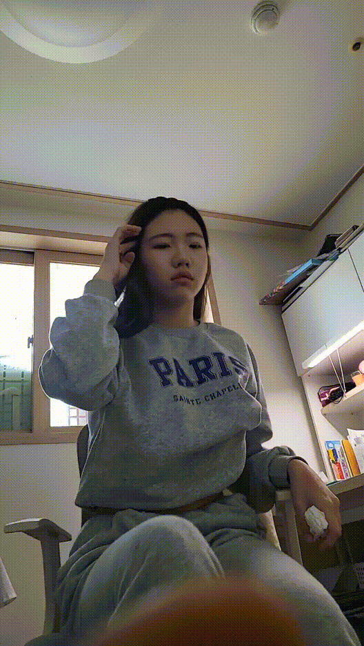 존예얼공.포터BEST ★ PARIS 회색맨투맨 간단펠라 [풀팩] 미리보기 5