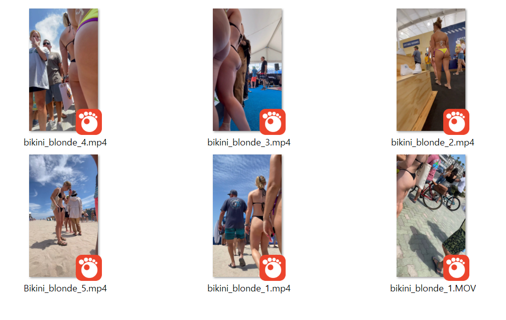 특엉덩이 몰카★ thong 비키니 여자들 찍다가 걸려서 fuck you 8.45G [6V] 미리보기 19