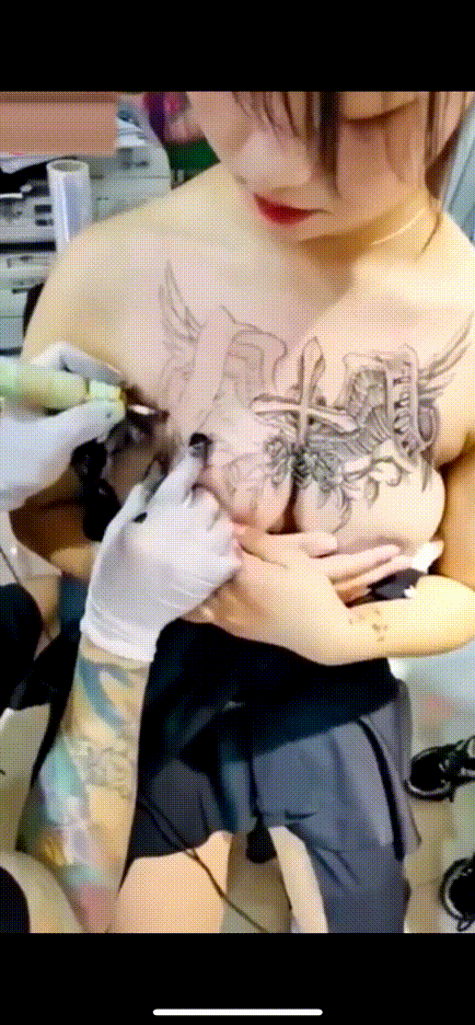 타투샾_가슴.보지.항문 문신_섹스 에피소드 모음 미리보기 4