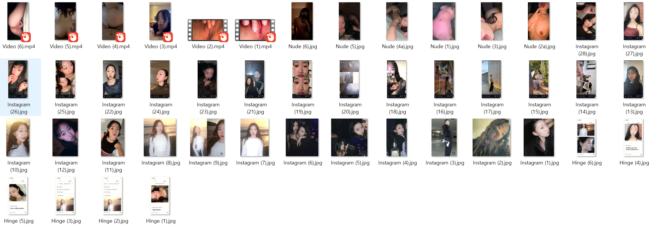 신작 ✨ [BM] 유학생 한국인(gina kim) 인스타 zzi나 유출 6V/사진 미리보기 12