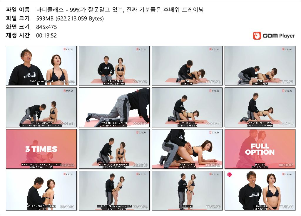 시마켄의 바디클래스 4V 【실전기술.테크닉】 미리보기 13