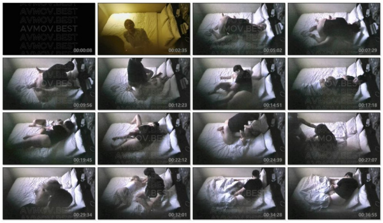 최초공개 ✨모텔남_노란염색녀 섹기 넘치는_육덕커플♥급섹 미리보기 11