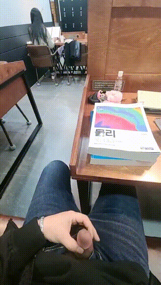 독서실에서 콘돔끼고 딸치는놈 [독서실.학원.버스] 혐_10V 미리보기 9