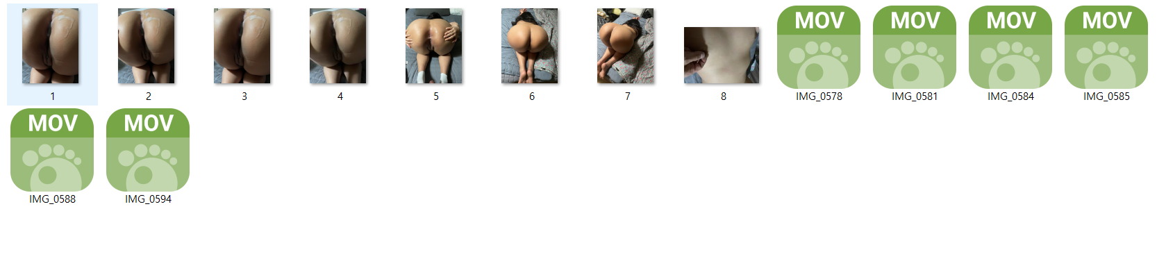 엉덩이 예쁜 여친 괴롭히기 [사진/영상] 풀팩 미리보기 6