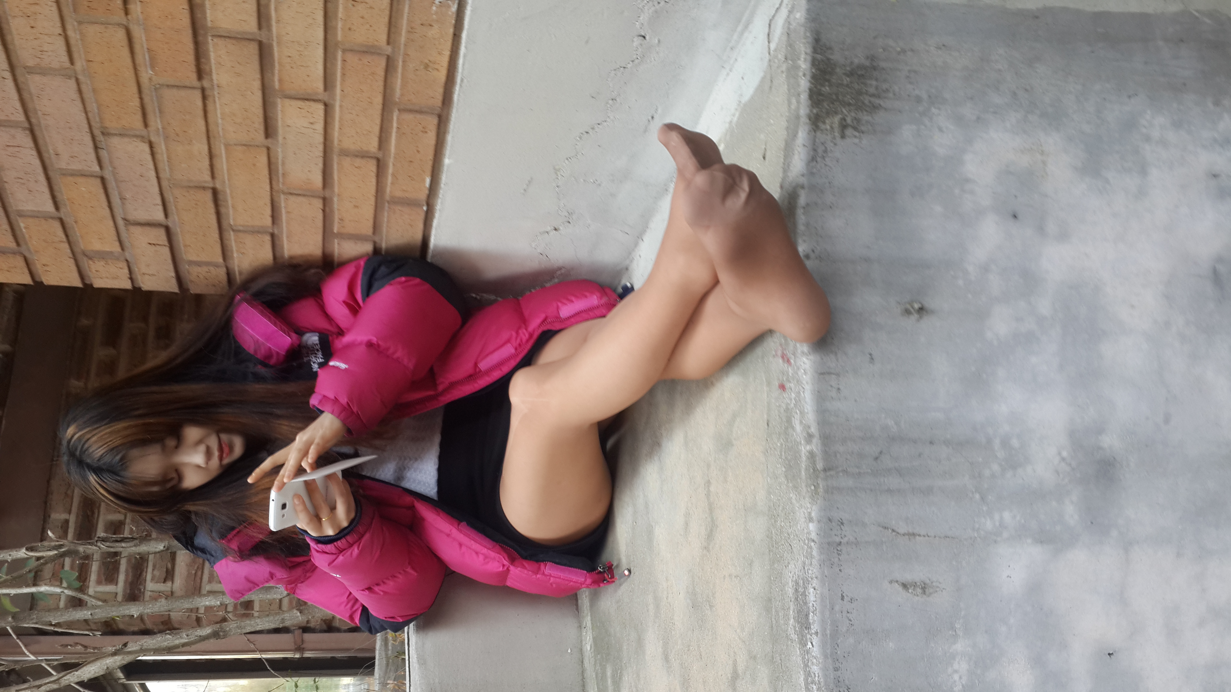 발섭외_패딩입고 스타킹발 [사진+영상] 원본 미리보기 2