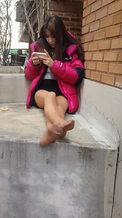 발섭외_패딩입고 스타킹발 [사진+영상] 원본 미리보기 6