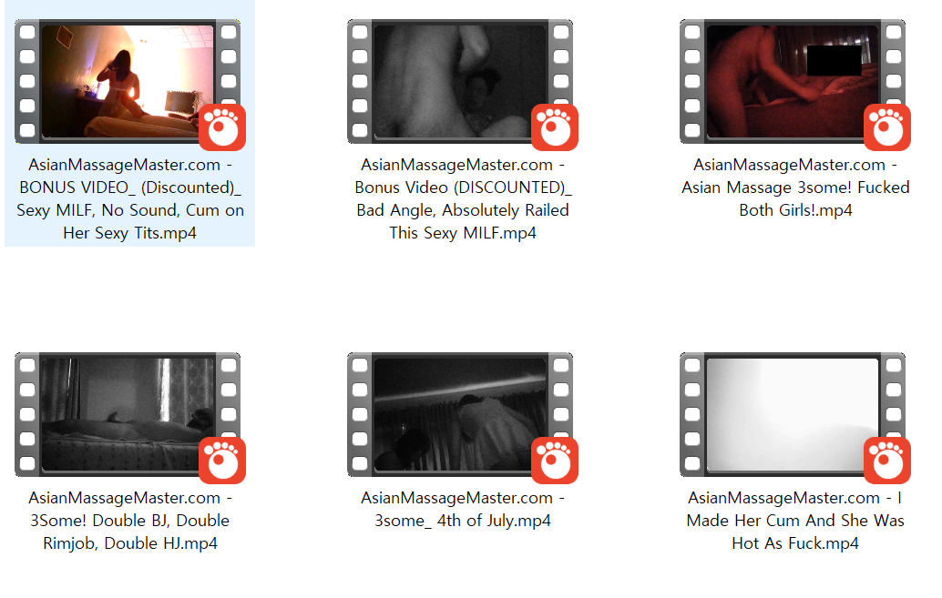 아시안 마사지 팔러 3탄_한국아줌마 2명3P 등 6V 미리보기 16