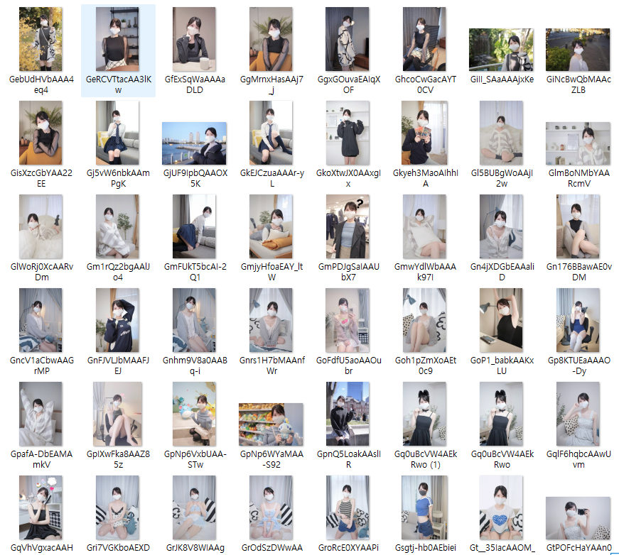 [최초공개] 20만원 주고 직접 결제한 일 슬렌더 트위터녀 "마이안" 7V 미리보기 6